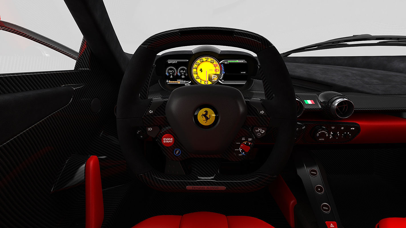 Ferrari LaFerrari 3D model_55