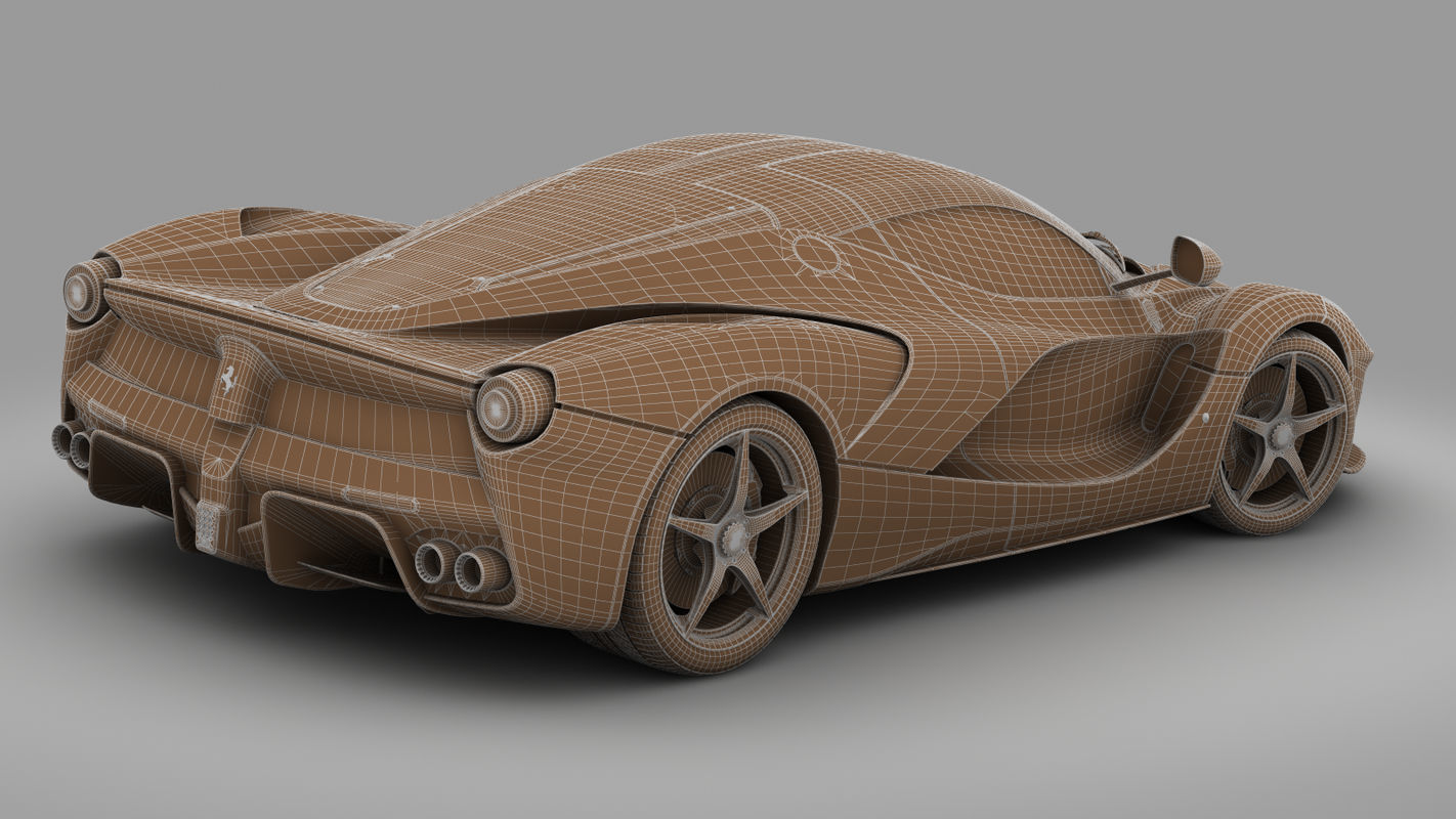 Ferrari LaFerrari 3D model_21