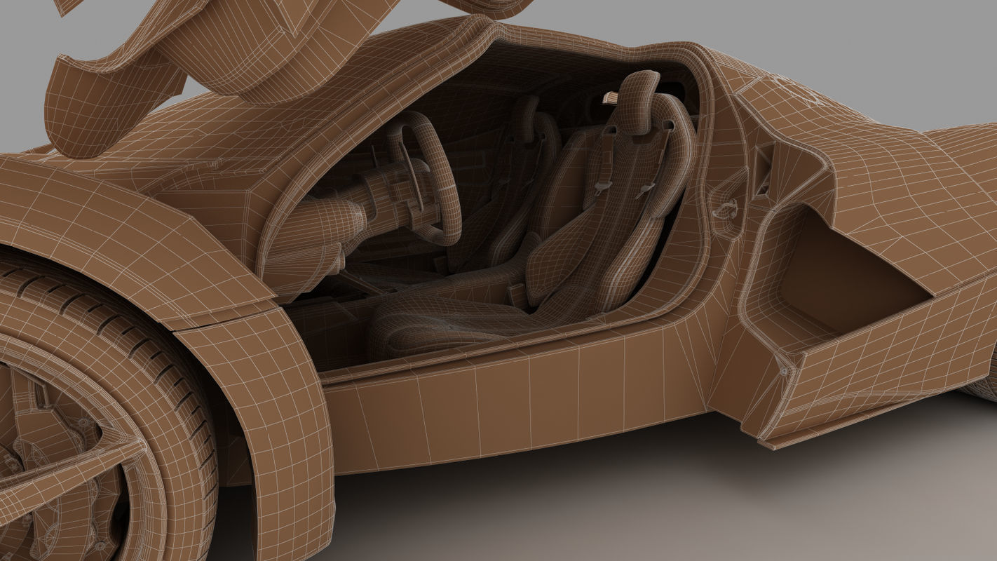 Ferrari LaFerrari 3D model_42