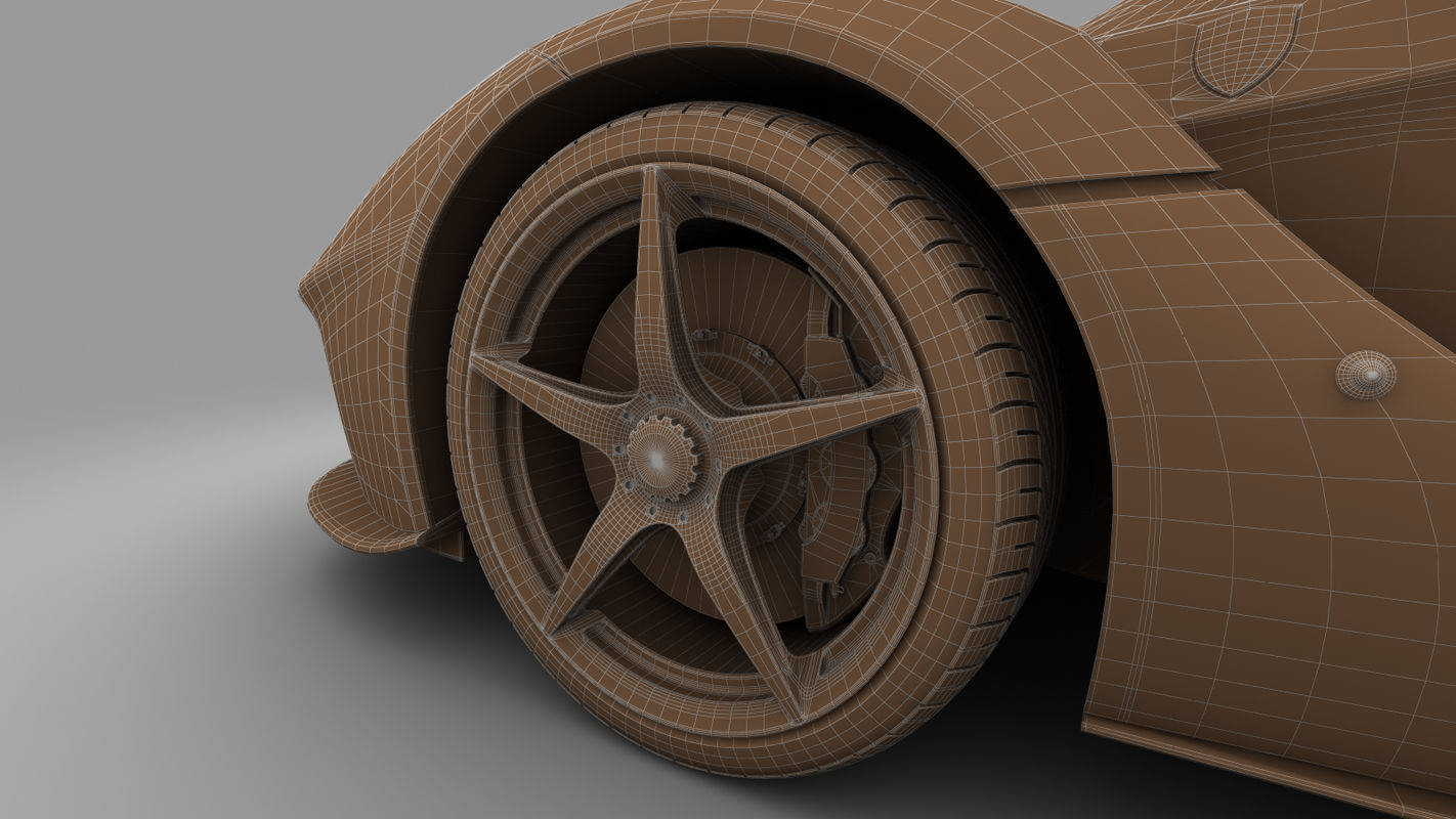 Ferrari LaFerrari 3D model_38