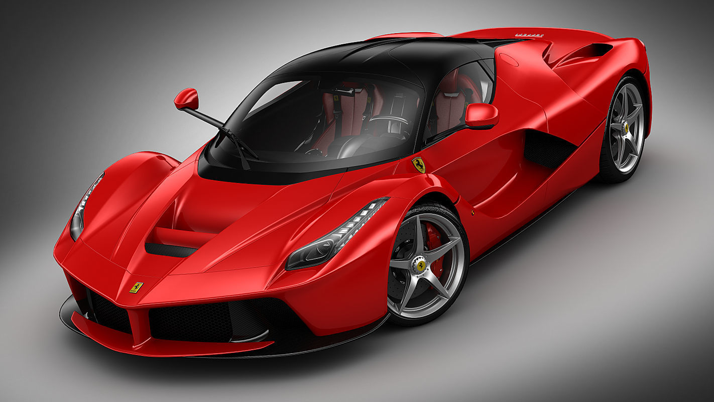 Ferrari LaFerrari 3D model_3