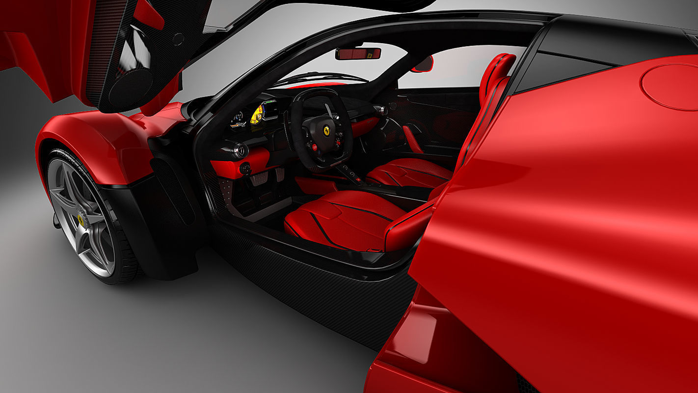 Ferrari LaFerrari 3D model_45