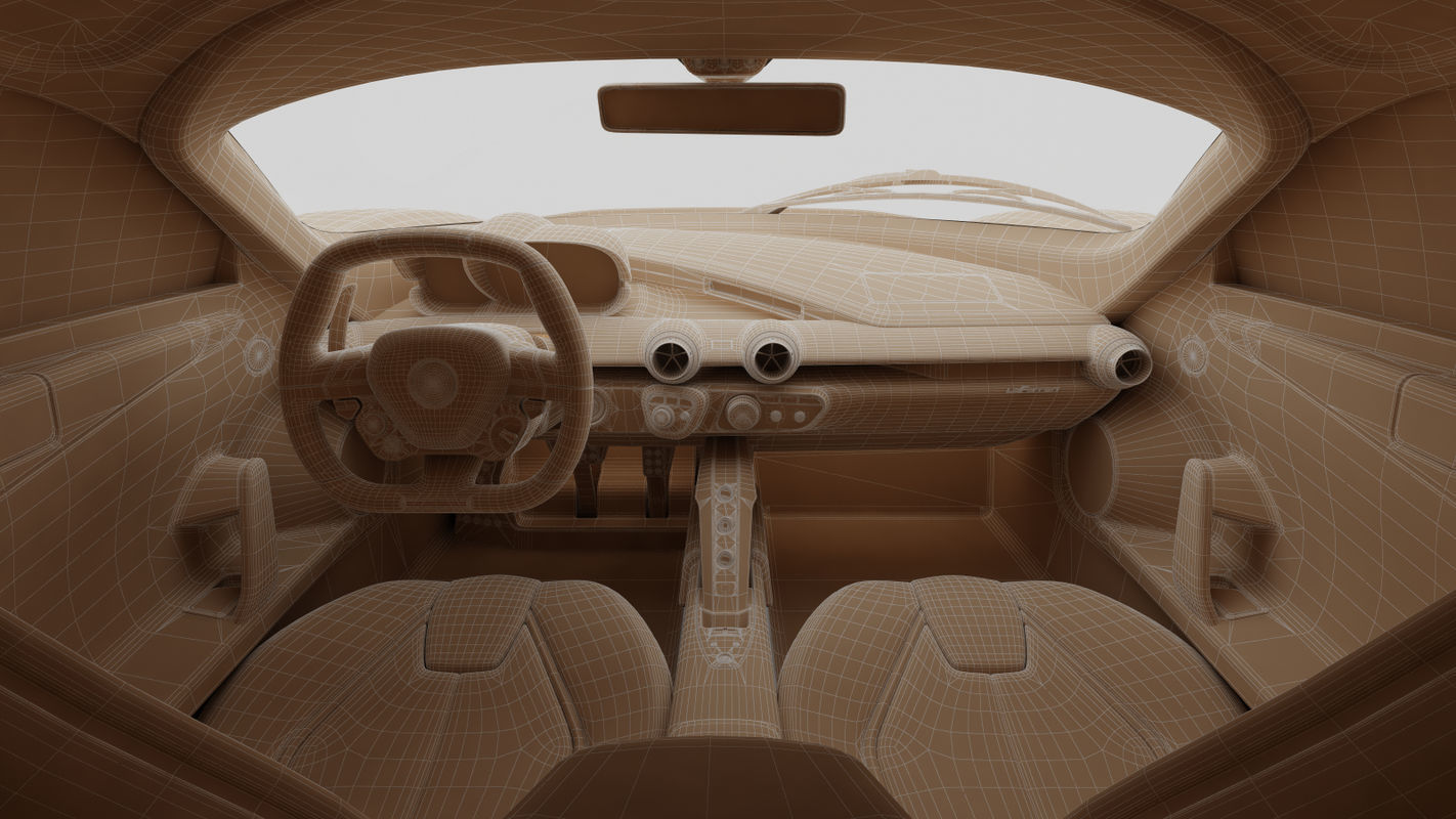 Ferrari LaFerrari 3D model_47