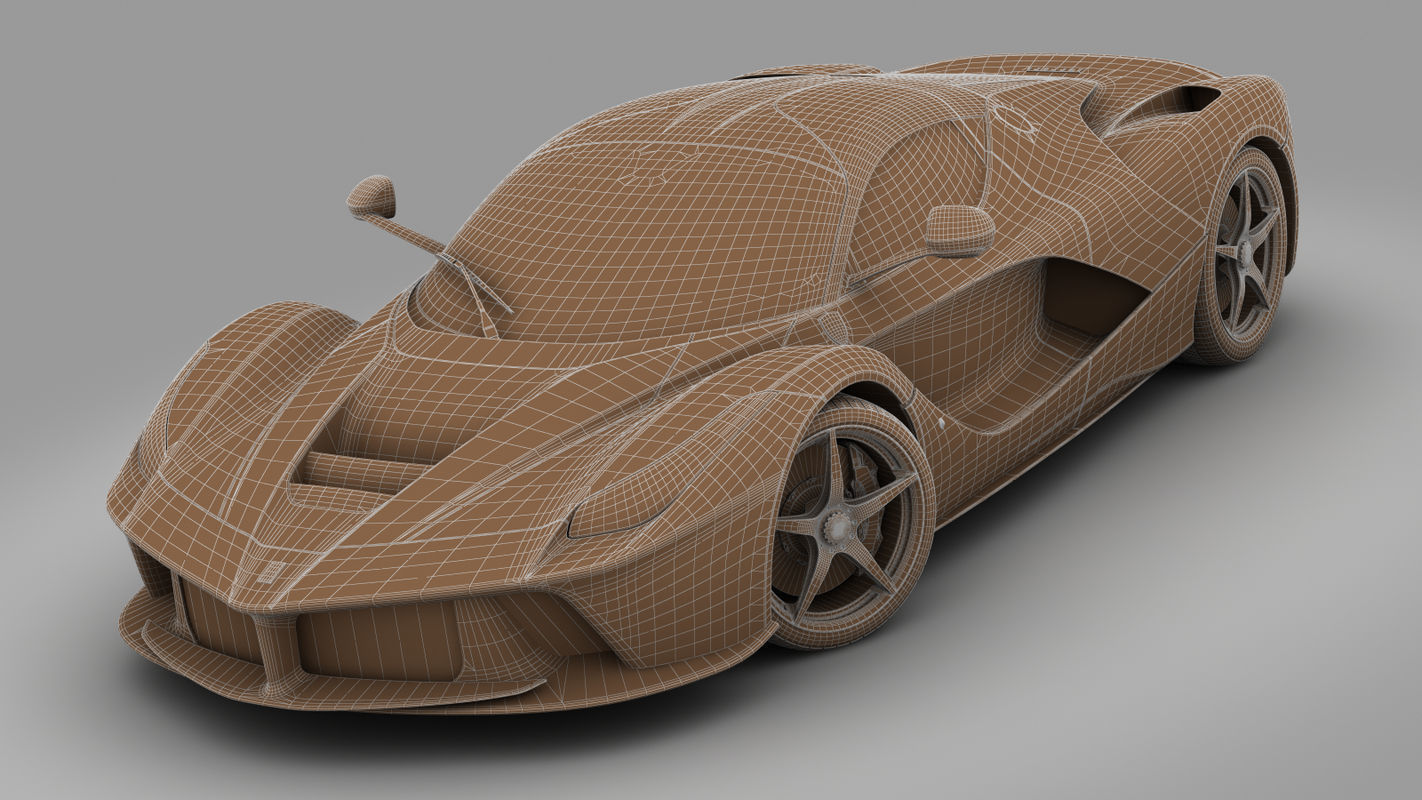 Ferrari LaFerrari 3D model_4