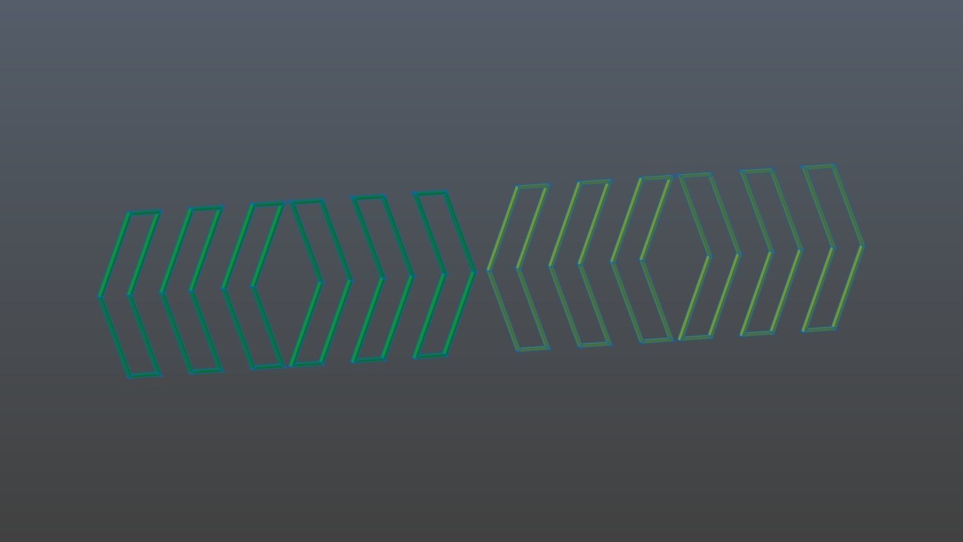 Low poly arrow 6 Low-poly 3D model_11