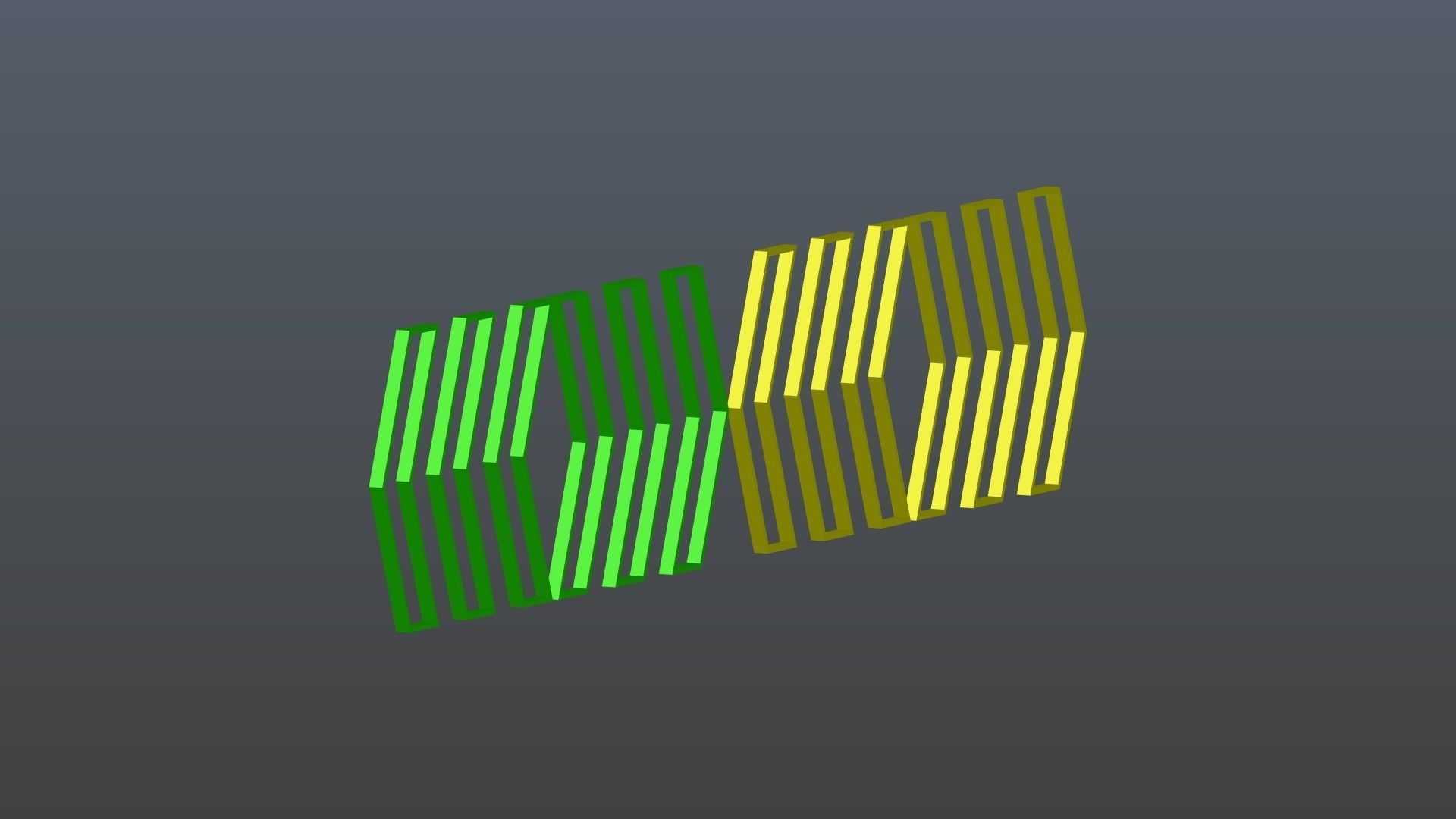 Low poly arrow 6 Low-poly 3D model_8