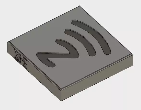 Small sized Outdoor NFC housing 3D print model_0
