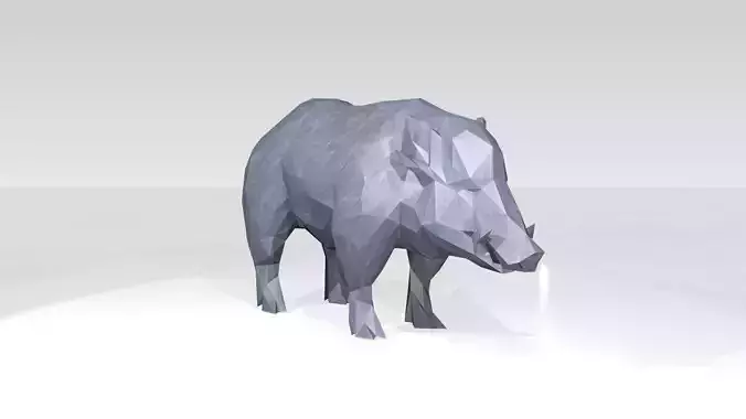 Wildboar Low Poligonal Voronoi