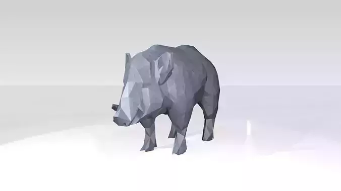 Wildboar Low Poligonal Voronoi