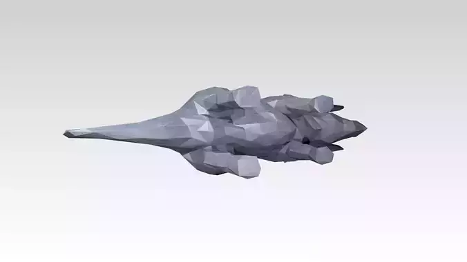 Triceratops Low Poligonal