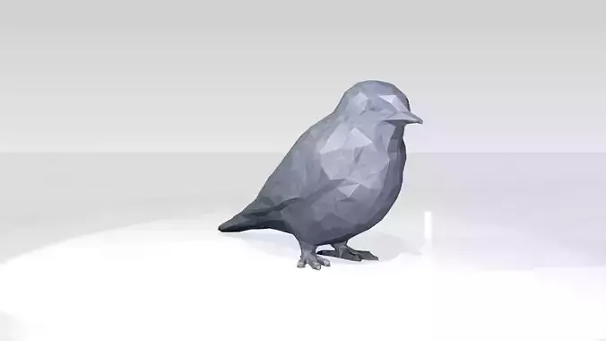 Swallow Low Poligonal