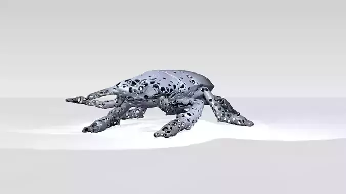 Stagbeetle Voronoi 3D model