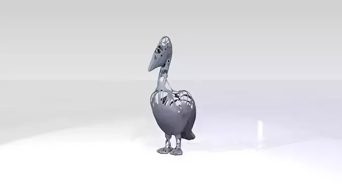 Pelican Dust Voronoi 3D model