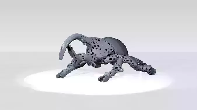 Hercules Voronoi 3D model