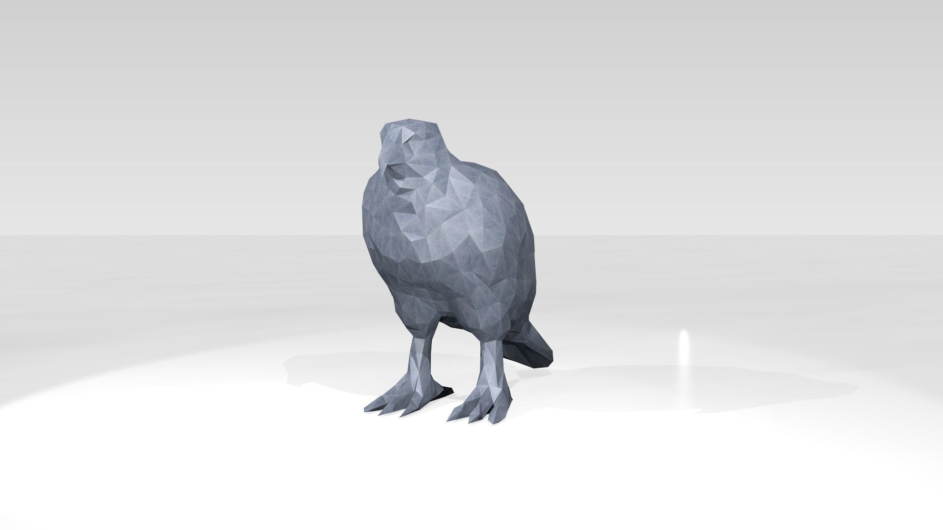 Hawk Low Poligonal 3D model