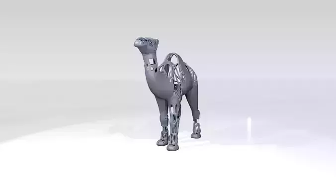 Dromedary Dust Voronoi 3D model