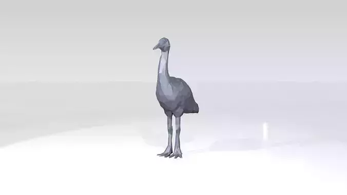 Crane Low Poligonal 3D model
