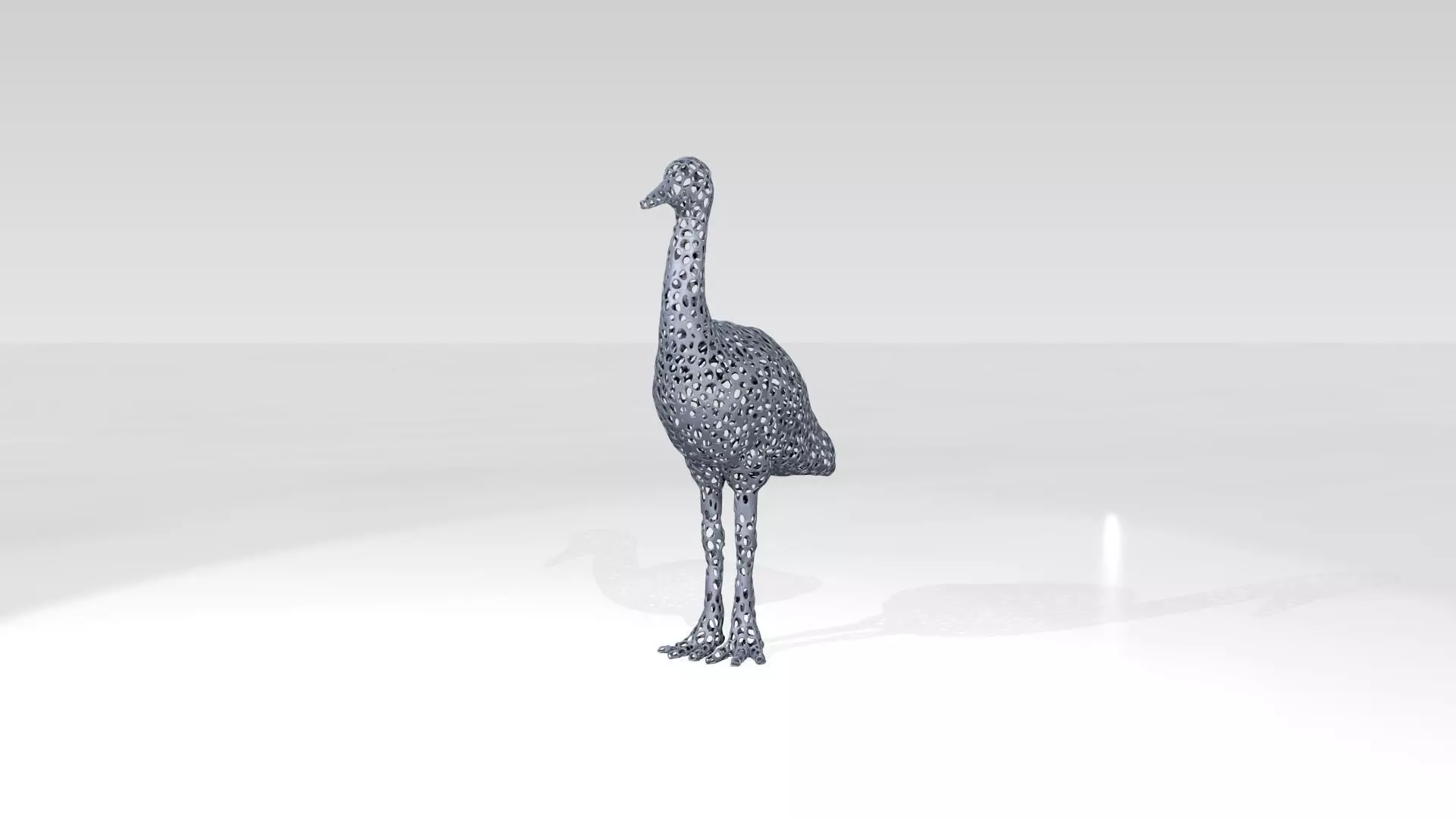 Crane Voronoi 3D model