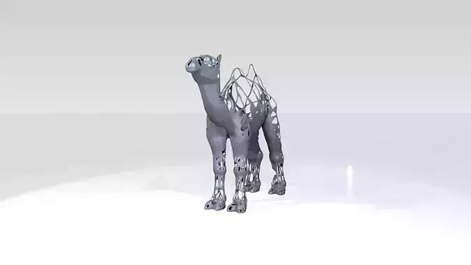 Camel Dust Voronoi 3D model