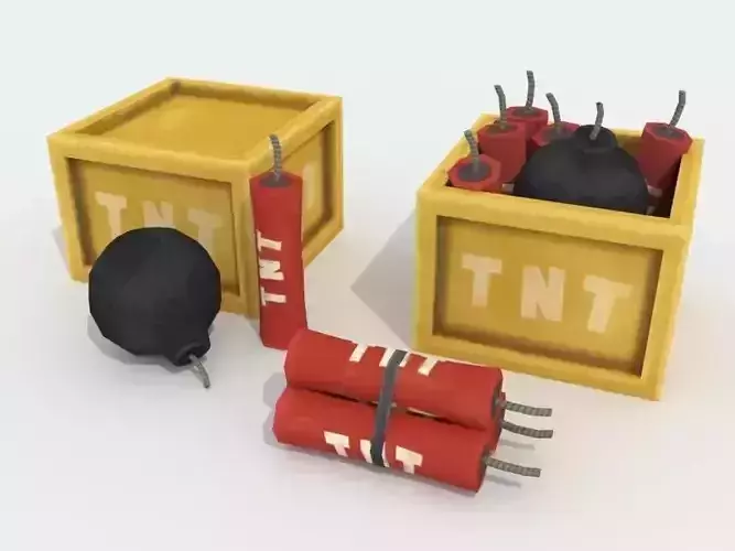 TNT pack cartoon