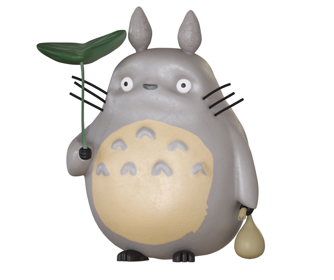Totoro figure 3D model_0