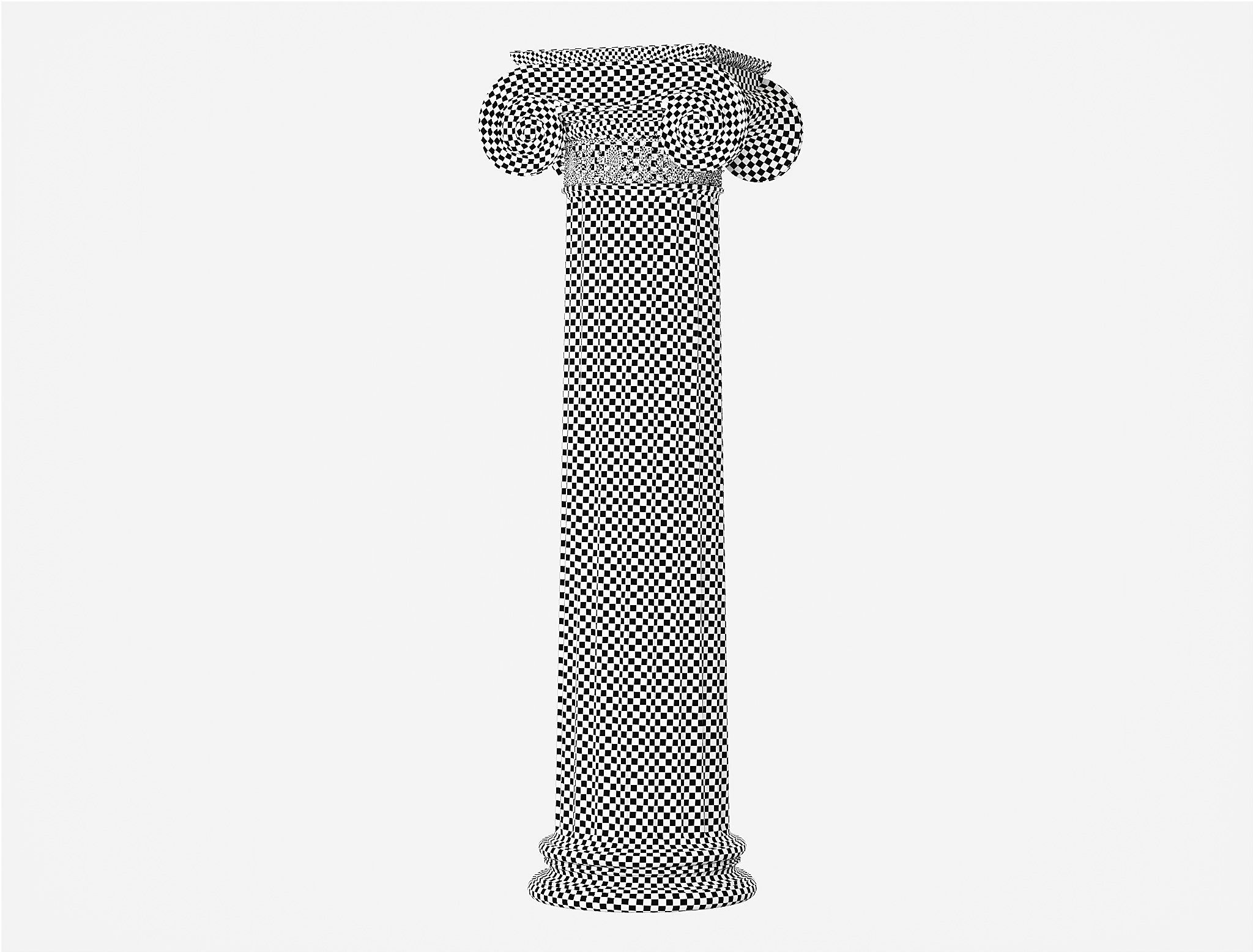 Column Greek Erechtheum 3D model_8