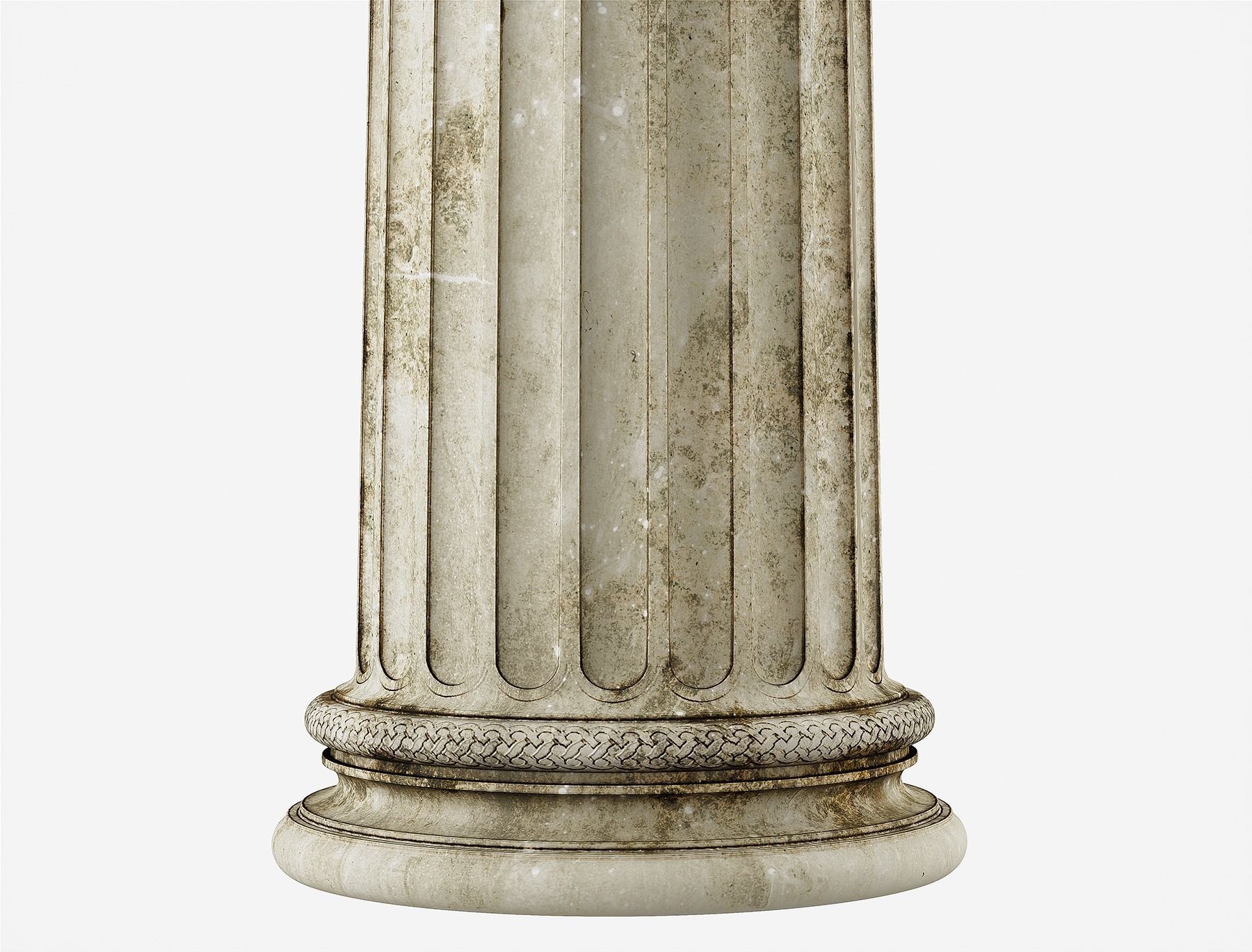 Column Greek Erechtheum 3D model_1