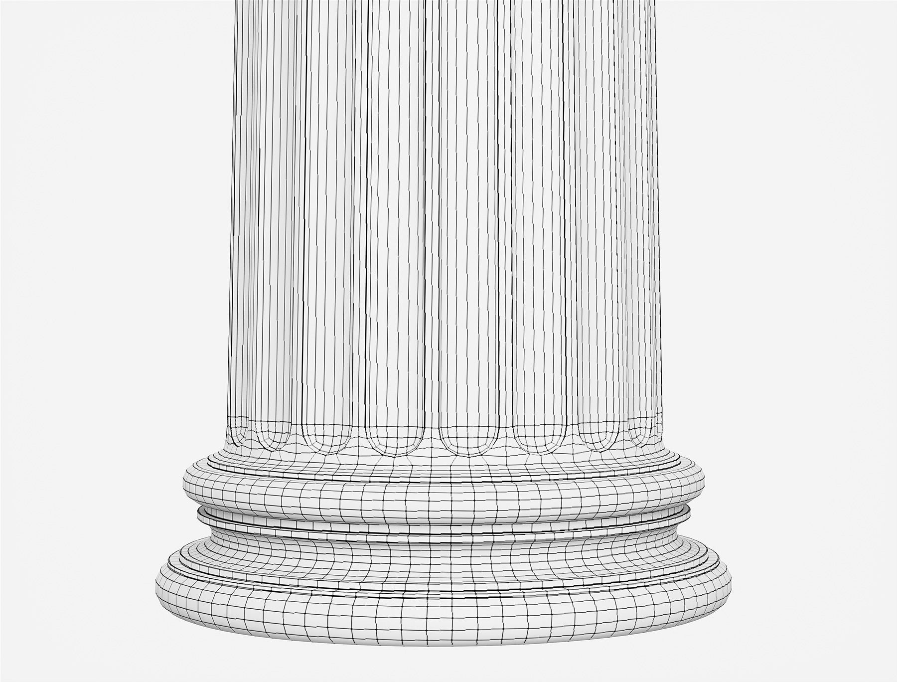 Column Greek Erechtheum 3D model_5