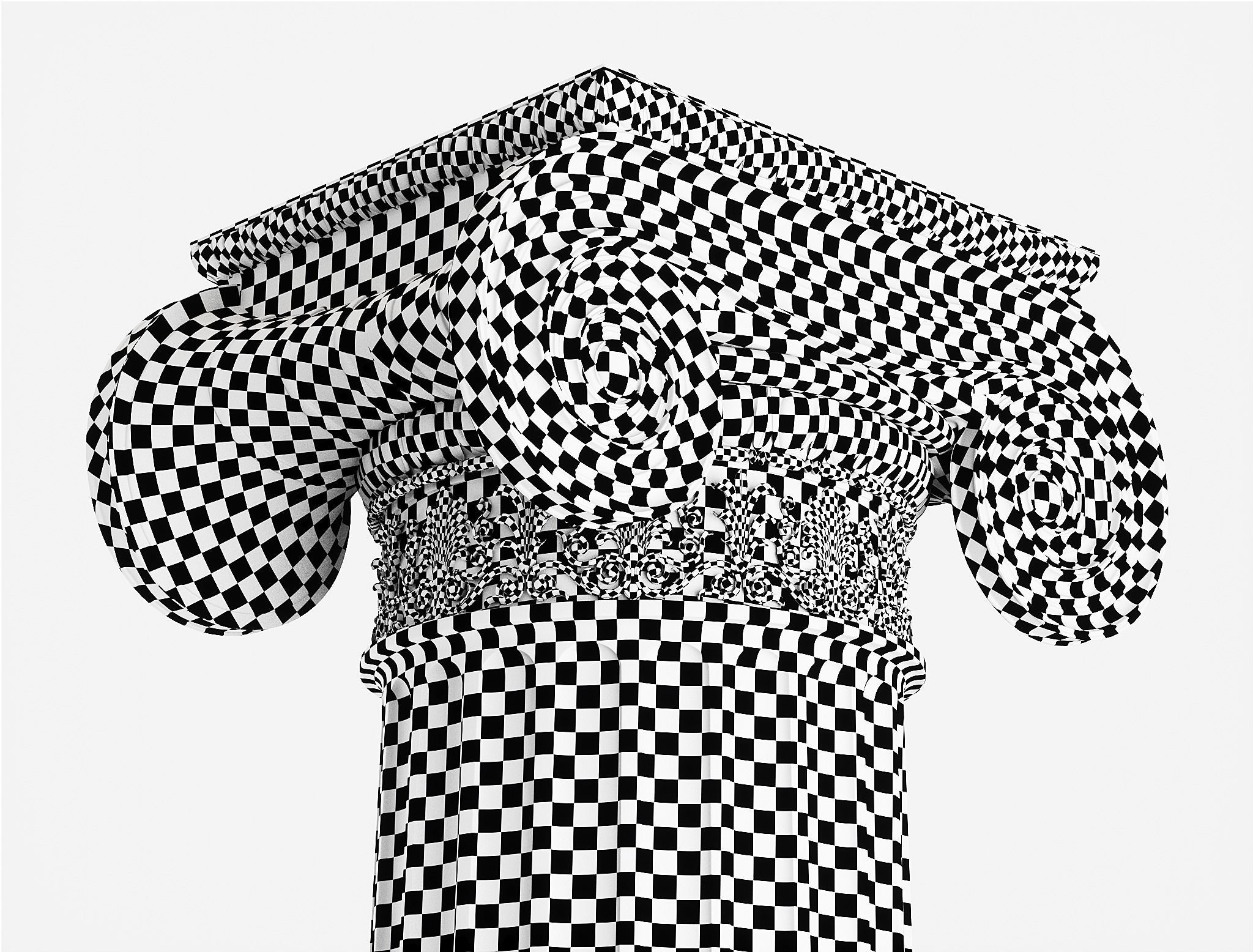 Column Greek Erechtheum 3D model_7