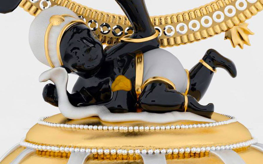 God Shiva 3D model_4