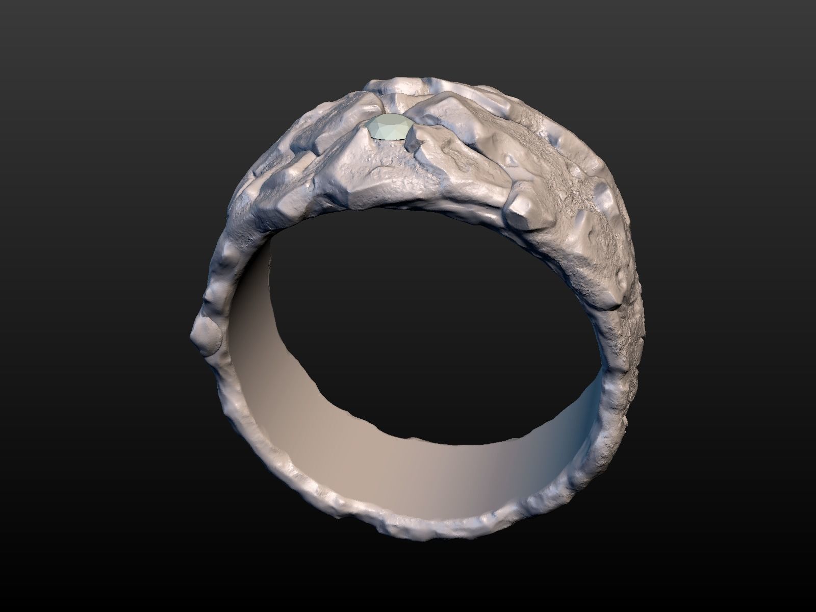 Golden Ring 3D print model_12