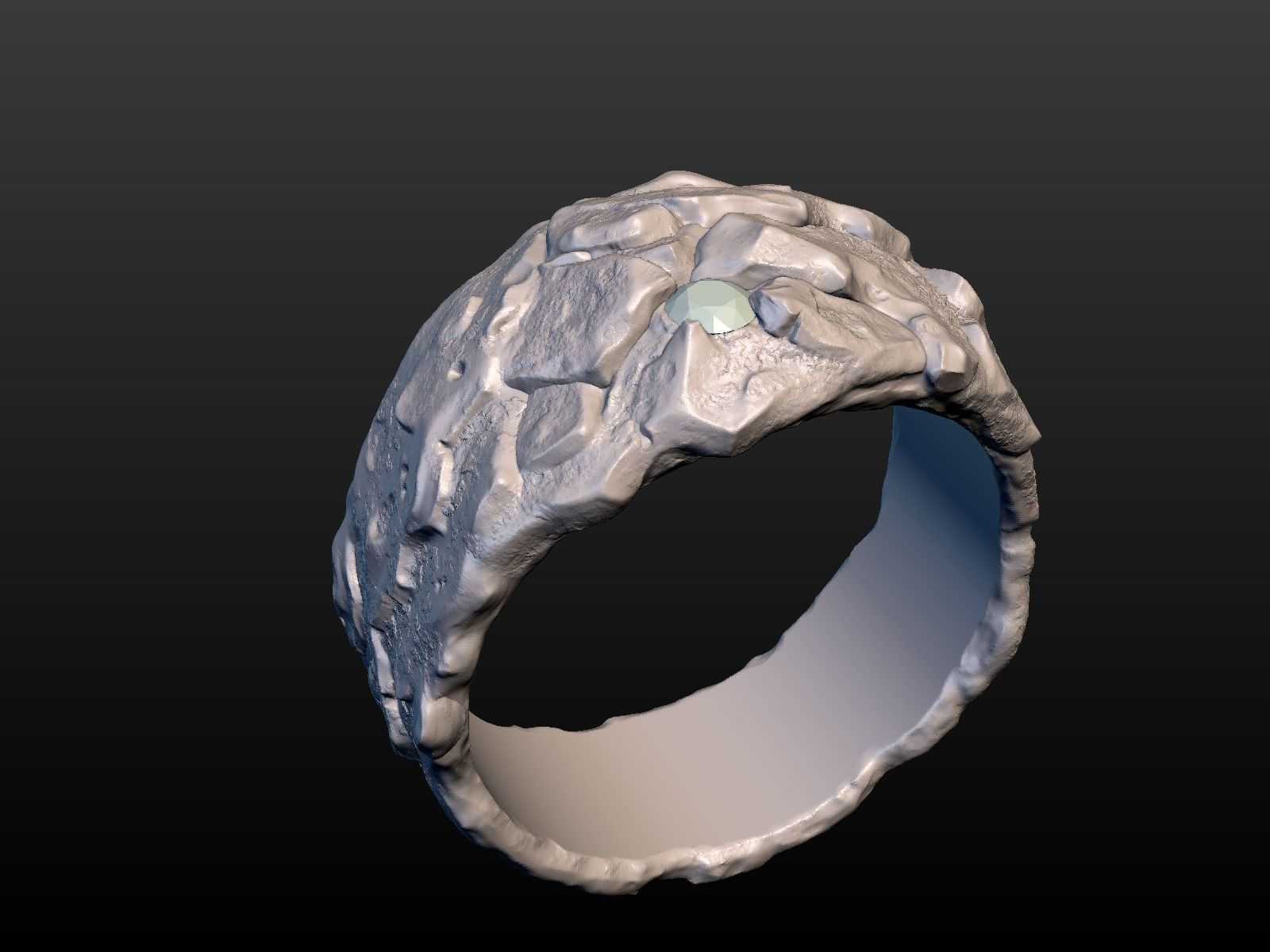 Golden Ring 3D print model_16