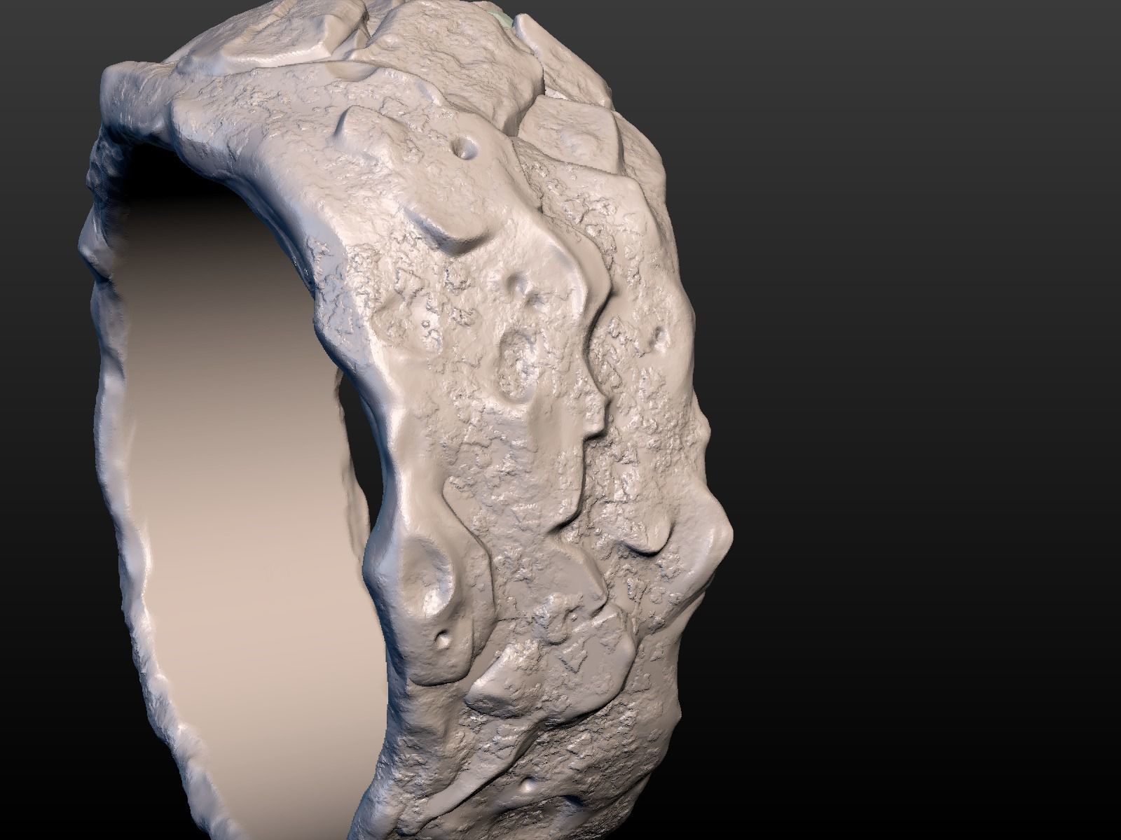 Golden Ring 3D print model_17