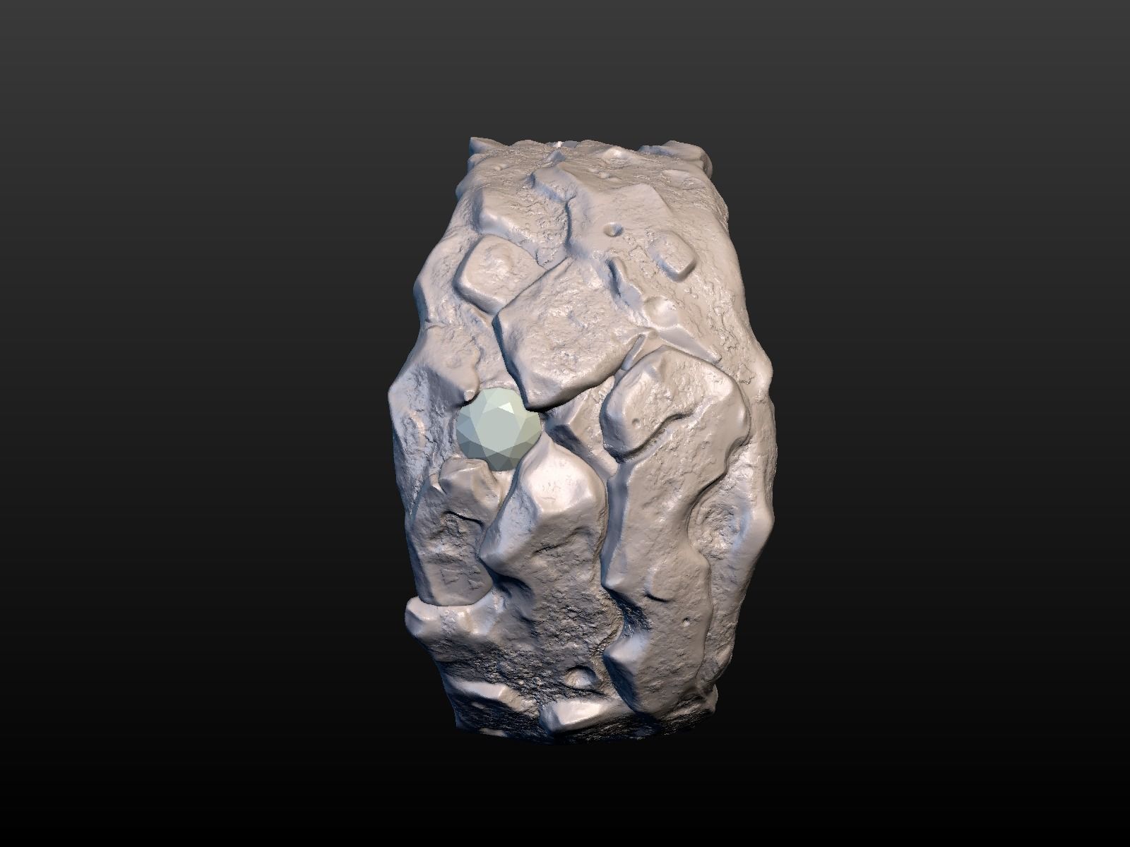 Golden Ring 3D print model_13