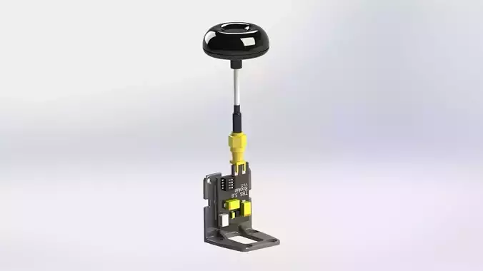 Custom VTx mount Free 3D model