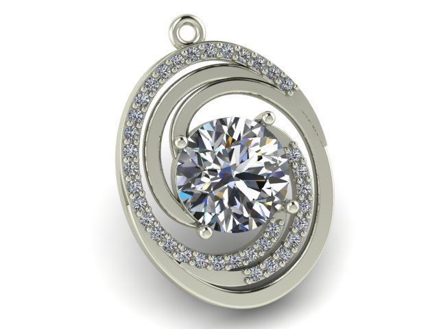 Pendant T01383 3D print model_1