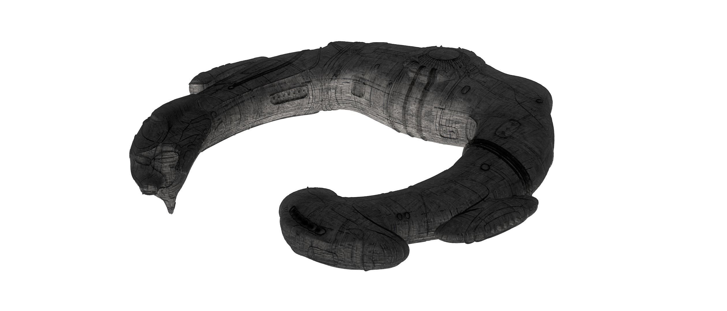 Alien Juggernaut 3D model_1