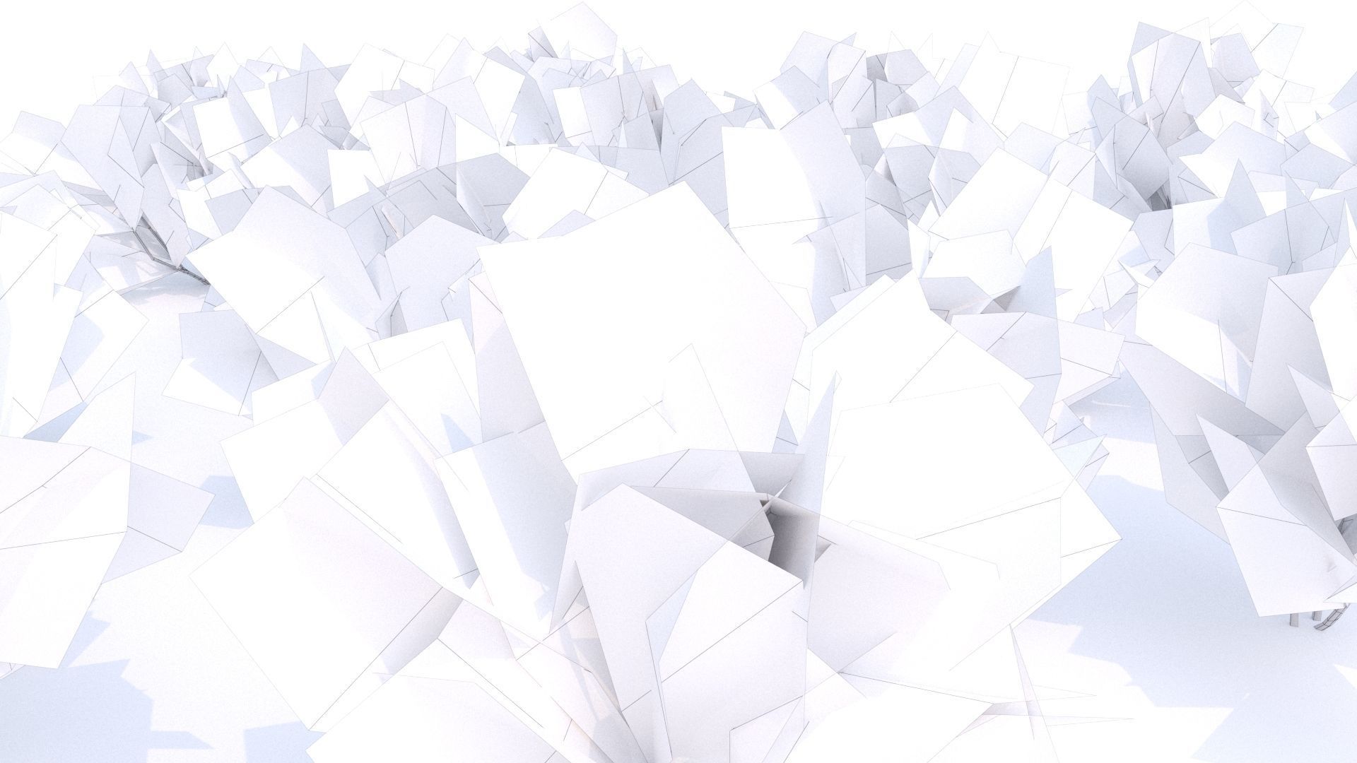 Coleogyne Bushes LOW POLY very detailed texture Low-poly 3D model_9