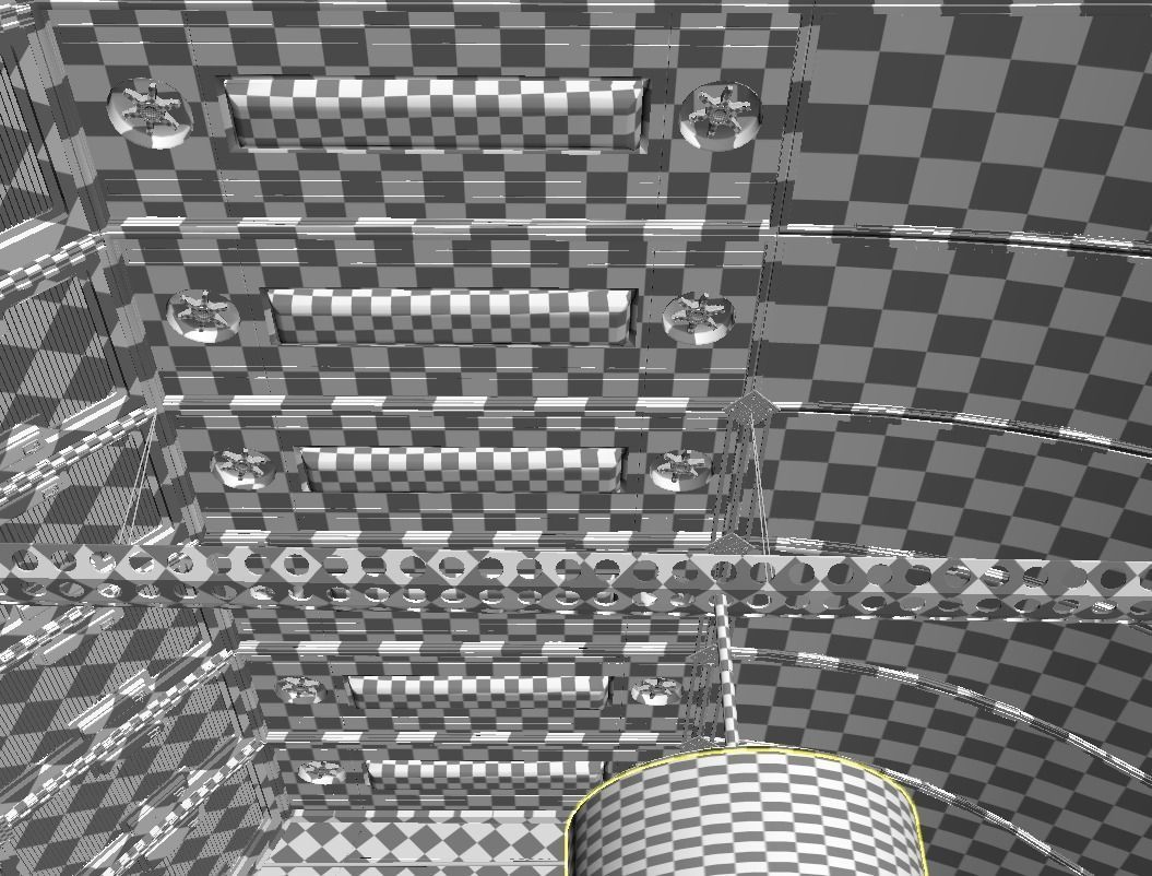 Scifi room 3D model_23