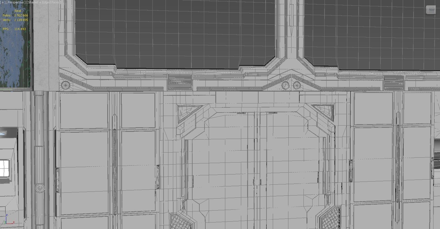 Scifi room 3D model_37