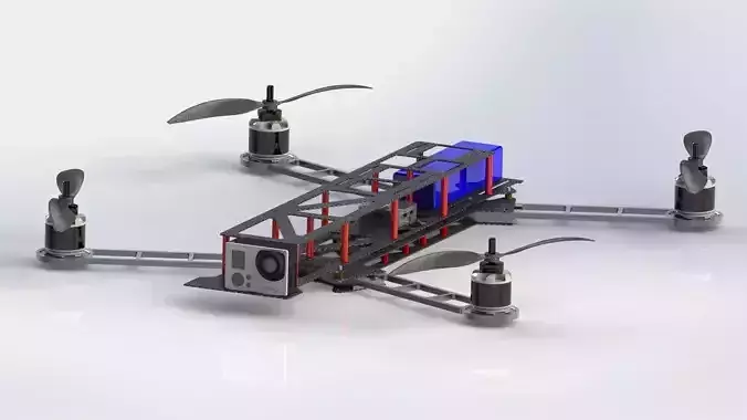 Clone QAV500 Free 3D model