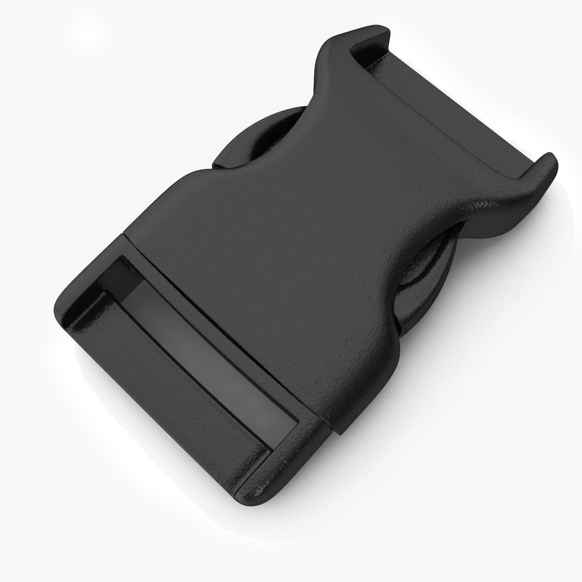buckle clip  3D model_4