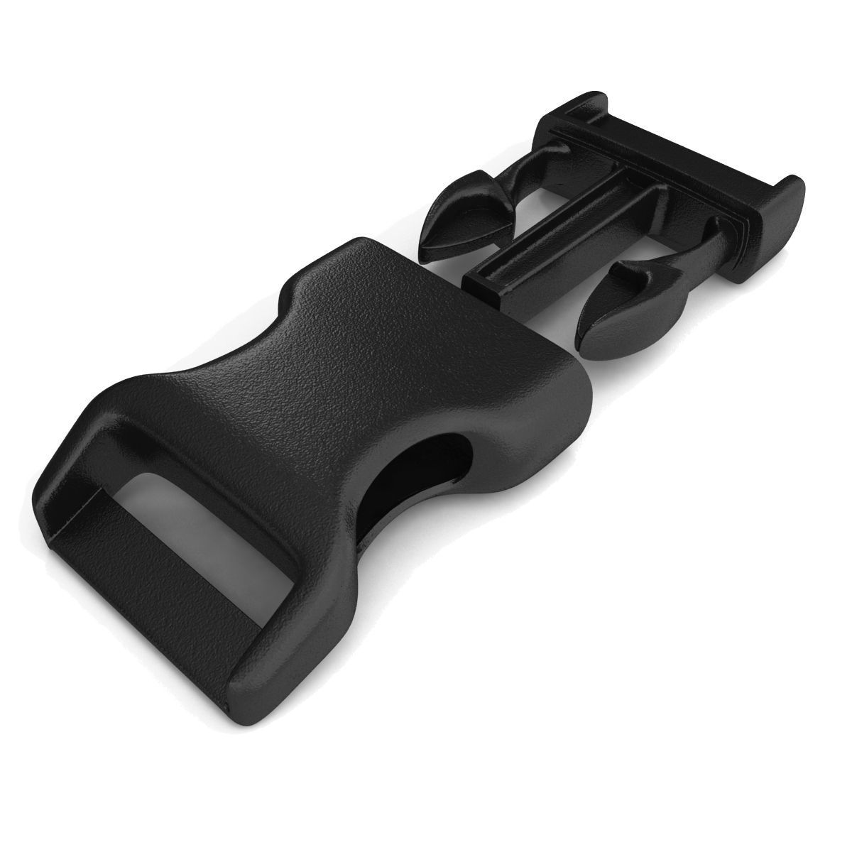 buckle clip  3D model_1