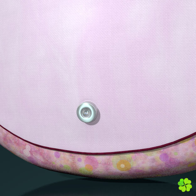 Handbag denim printed low poly Low-poly 3D model_38