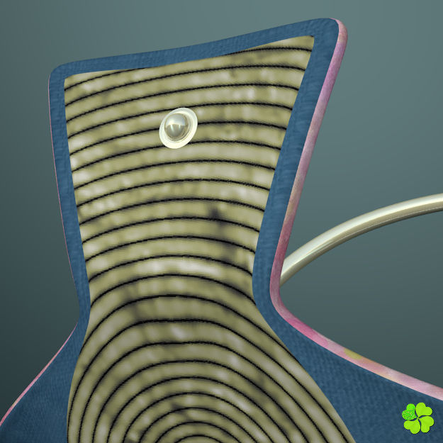 Handbag denim printed low poly Low-poly 3D model_20