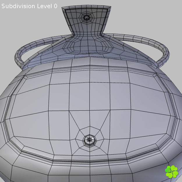 Handbag denim printed low poly Low-poly 3D model_48