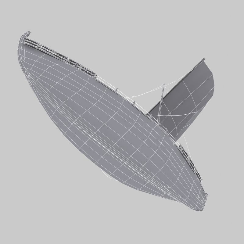 Kyrenia Ancient Trade Ship Low-poly 3D model_13