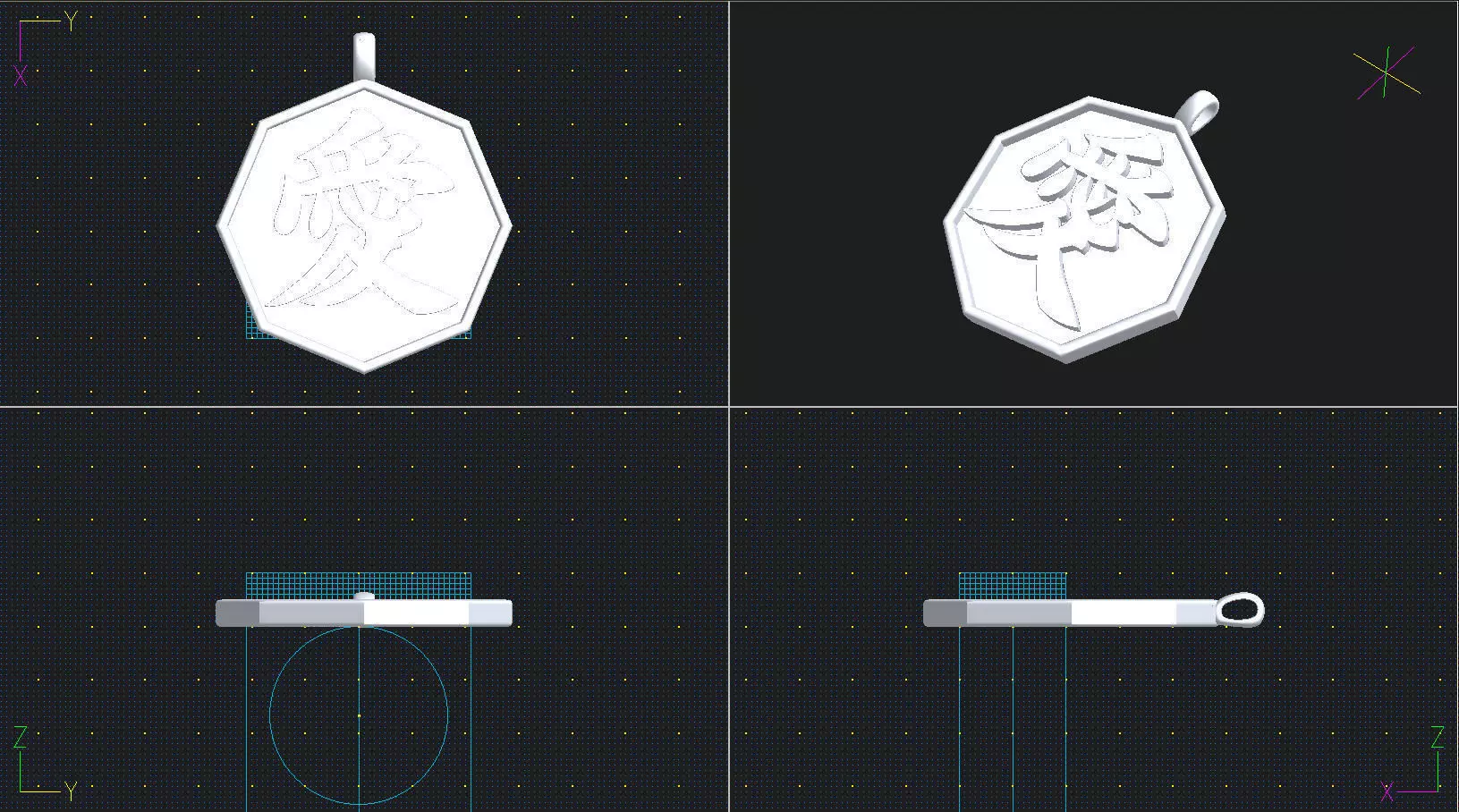 ai pendant  3D print model_0