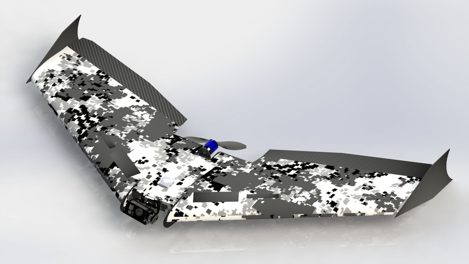 Ritewing Zephyr Z II Free 3D model_9