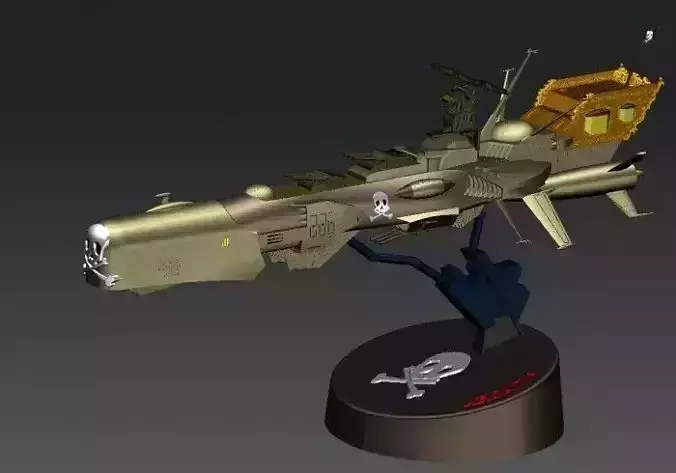 Anime Captain Harok - Battle ship ARCADIA